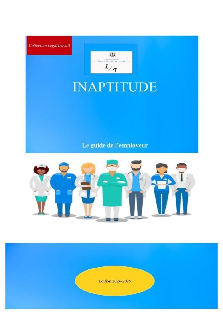 Table des matières : guide pour licencier son salarié pour inaptitude professionnelle.