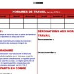 Affichage obligatoire entreprise PDF
