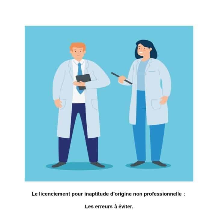 Dossier licenciement pour inaptitude avec dispense de reclassement