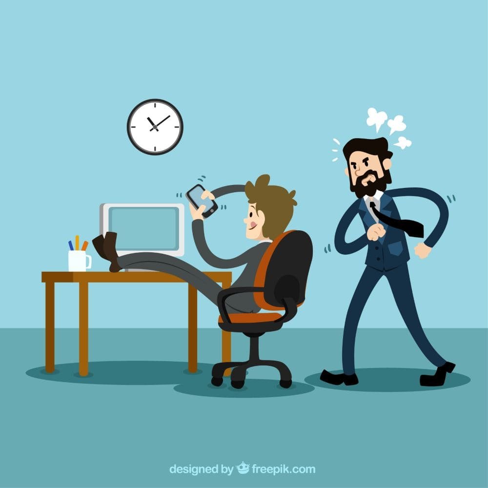 "Image illustrant la mise à pied conservatoire d'un salarié, avec un employeur devant prendre une décision rapide et conforme à la loi.