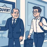 Illustration d’un extrait de modèle de lettre LegalTravail par un employeur contraint de réintégrer un salarié protégé après refus de licenciement par l’Inspection du travail