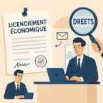image d'un extrait de Lettre pour notifier un licenciement économique à la DREETS par LegalTravail