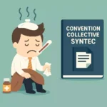 Image d'un ETAM relevant de la Convention collective SYNTEC malade et qui demande le maintien de salaire