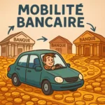 ilustration d'une mobilité bancaire réussie grâce à l'envoi de deux courriers de LegalTravail
