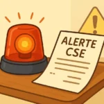 Lettre de mise en œuvre de la procédure d’alerte par le CSE