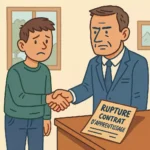 Lettre de rupture du contrat d’apprentissage pendant les premiers 45 jours
